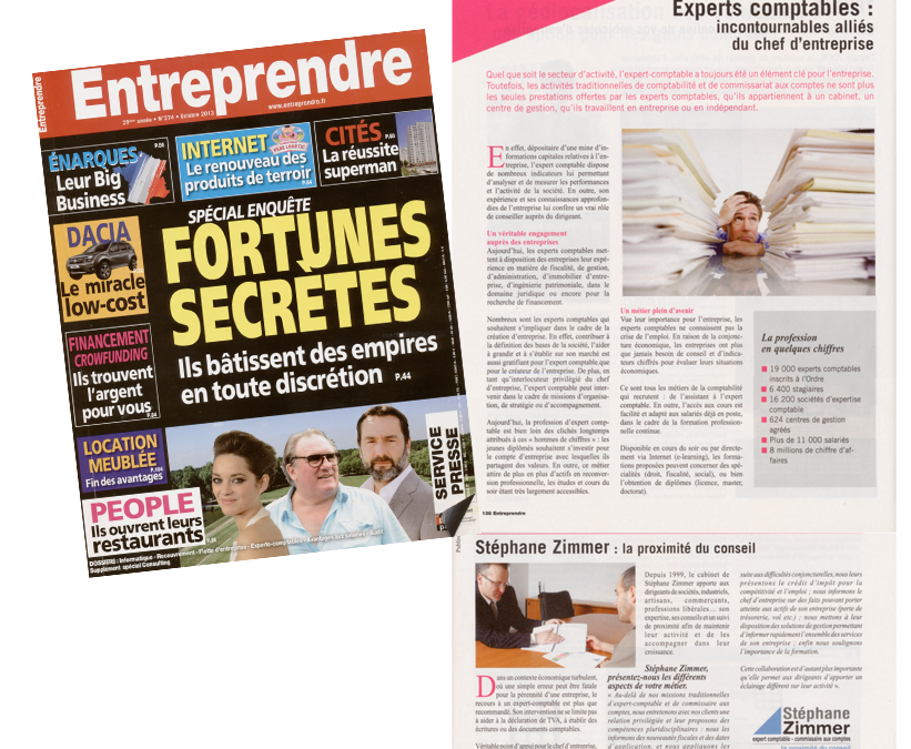 Entreprendre 2013