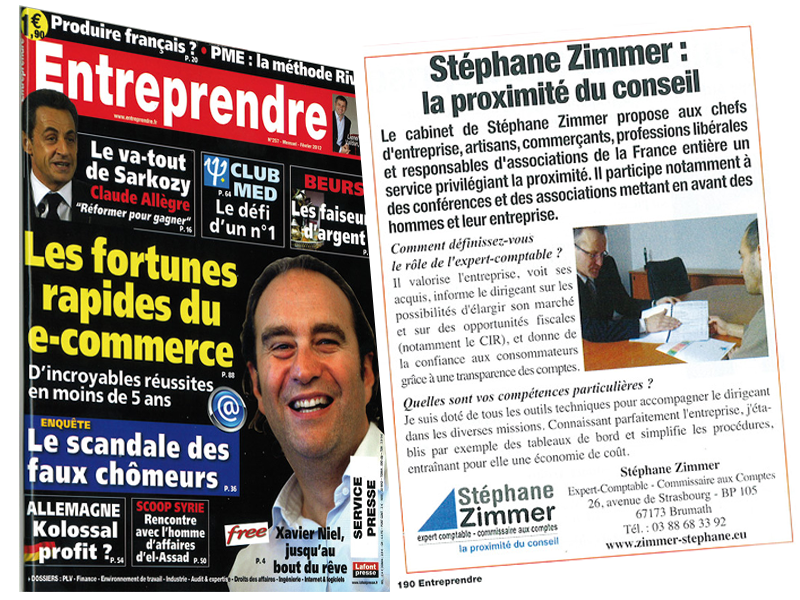 Entreprendre 2013